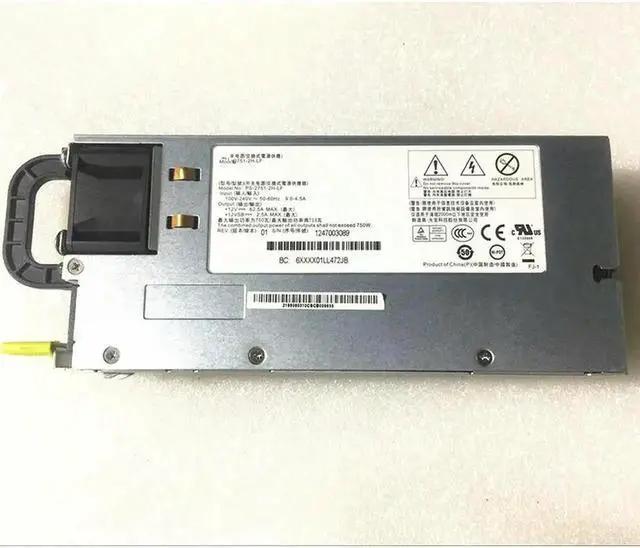 Main image of Aomoproing 750W Power Supply for Server 750W 2U PSU PS-2751-2F-LF PS-2751-1F-LF For R520 G7 with Power Cage DD-3151-3F-LF 4A807-02