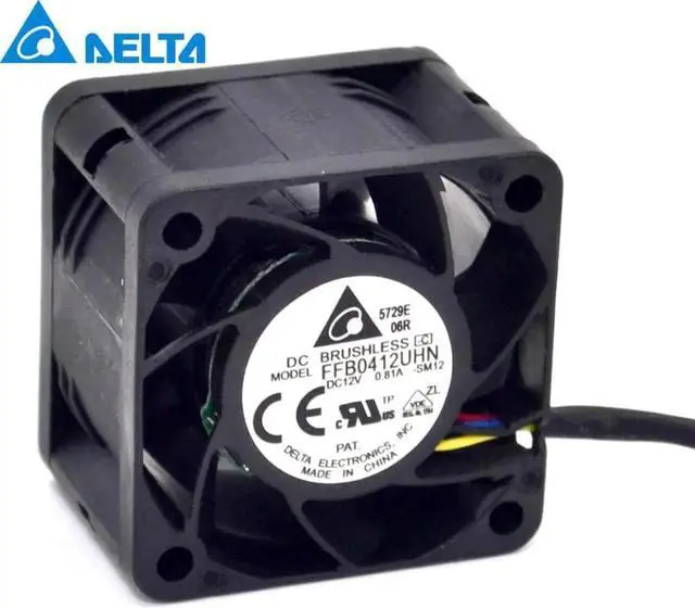 Main image of Aomoproing 4028 4CM 40mm high speed cooling fan 12V 0.81A FFB0412UHN violence 40*40*28mm for Delta