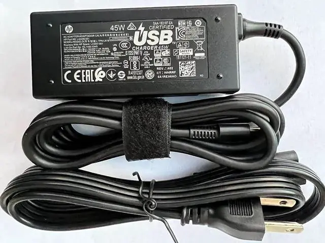 Main image of Original HP 15V 3A 45W USB Type C for HP CHROMEBOOK 14B-CA0036NR, 11A G6 EE, L42206-003, L43407-001, L64297-004, TPN-AA07, L42206-004, 935444-002, 844205-850, TPN-LA19, L43407-001, L42206-001.