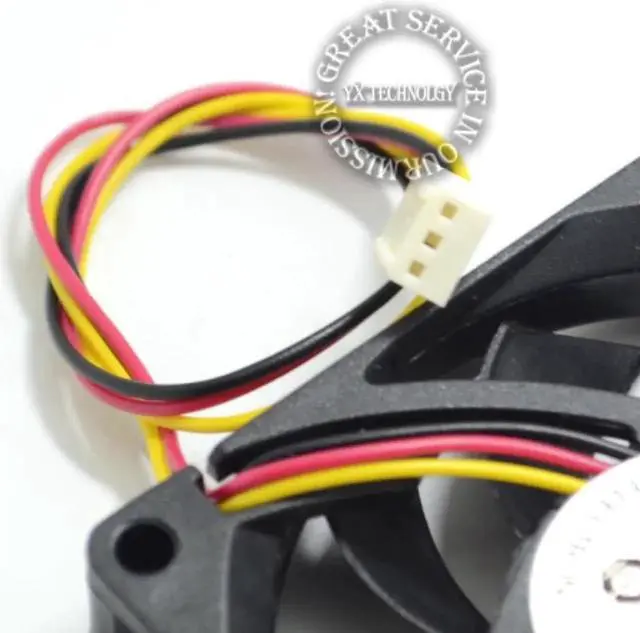 Alt view image 3 of 3 - Aomoproing YY7015H12S 70mm Quiet 3-wire 12V 0.18A CPU heatsink cooling fan 70*70*15mm