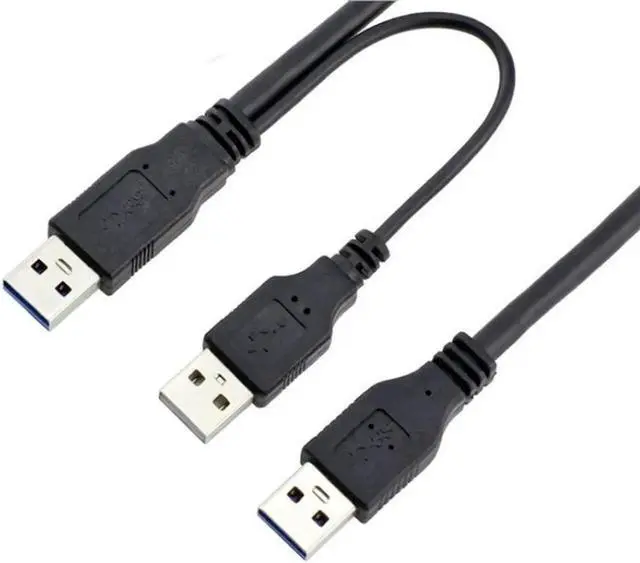 Main image of Aomoproing Câble de données Sata 3.0 M + USB 3.0 Type A vers USB 0.6 A mâle, connecteur pour disque dur, nouveauté