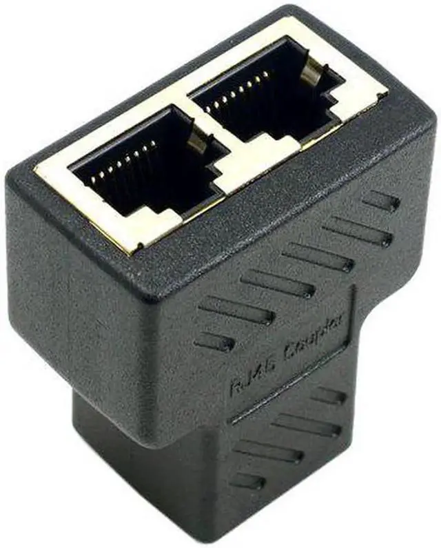 Main image of Aomoproing Chenyang-Cable Cat6 RJ45 8P8C Plug To Dual RJ45 Splitter Network Ethernet Patch Cord Adapter With Shield