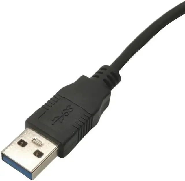 Alt view image 2 of 3 - Aomoproing Câble adaptateur Sata 3 vers USB, 6Gbps pour disque dur externe SSD de 2.5 pouces, 22 broches, Port USB 3.0