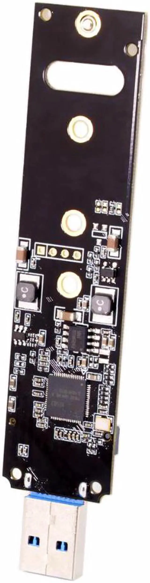 Alt view image 3 of 3 - Aomoproing 90 Degree Up Angled SATA 22Pin 7+15 Male to SATA 22Pin Female Extension Convertor Adapter