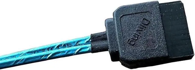 Alt view image 4 of 4 - Aomoproing SATA Cable III, 3 Pack SATA Cable III 6Gbps Straight HDD SSD Data Cable with Locking Latch 48cm Compatible for SATA HDD, SSD, CD Driver, CD Writer-Blue