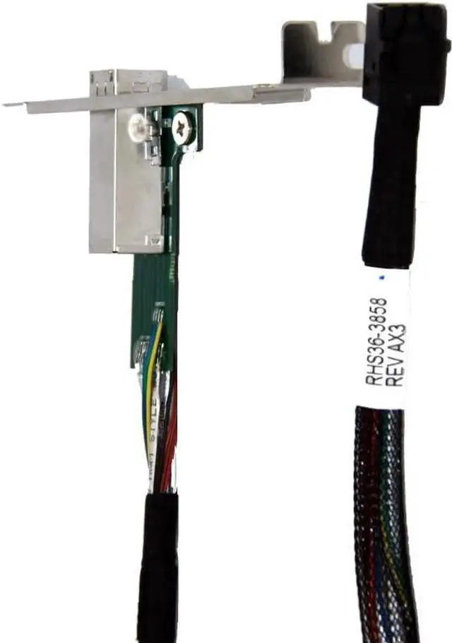 Alt view image 5 of 5 - Aomoproing SFF-8643 to SFF-8644 (HD SAS to External HD SAS Mother Port) Cable 60cm