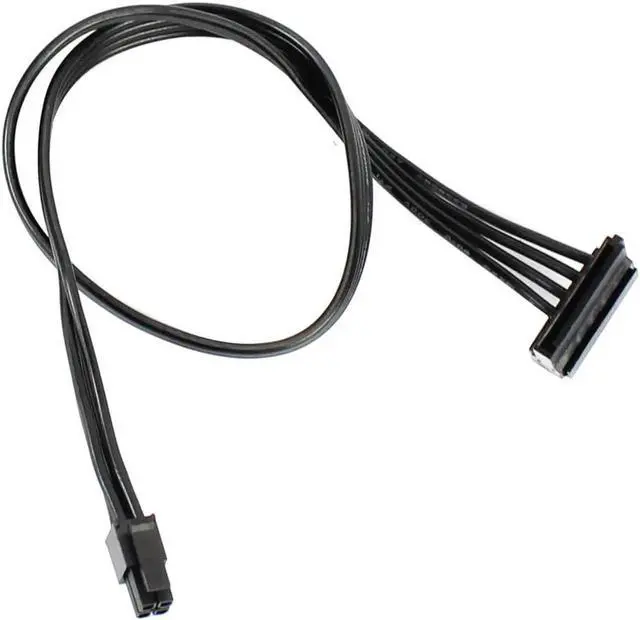 Main image of Aomoproing PC Power Supply Cable Mini 4 Pin to SATA SSD for M410 M415 M425 B415 M610 M710 M4200R Motherboard 4P to 1 / Turn 2 SATA (Type 1 40cm)