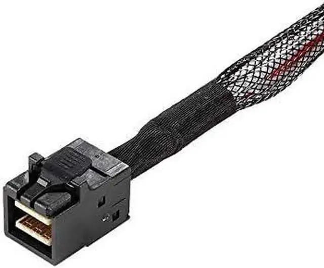 Alt view image 6 of 7 - Aomoproing 50CM HD Mini-SAS(SFF-8643) to U.2 (SFF-8639) NVMe SSD Cable