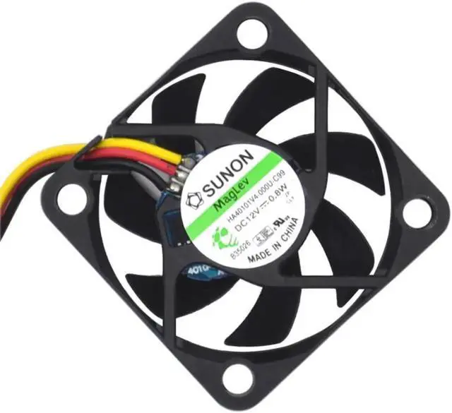Main image of Aomoproing 1pcs for SUNON HA40101V4-0000-c99 4010 40MM 4CM 40*40*10 Cooling fan 12V 0.8W 0.06A 3pin Support velocimetry