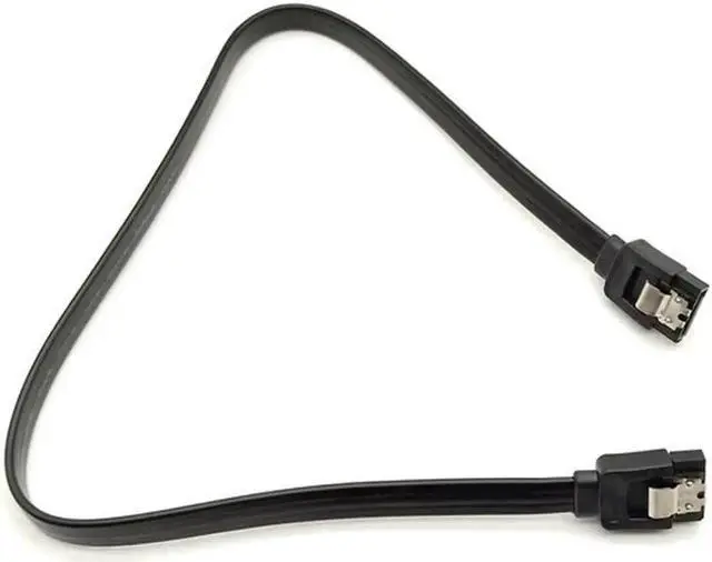 Alt view image 2 of 6 - Aomoproing 40cm SATA 3.0 / SATA 2.0 Date Cable SATA3 6Gb/S SSD Hard Disk Drive Data Cable Dual Straight Cord SATA 3.0 2.0 Convertor