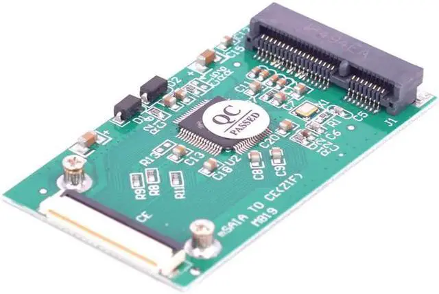 Main image of Aomoproing MSATA SSD to 1.8 inch LIF 40pin Adapter Card mini SATA to CE with LIF cable and ZIF cable