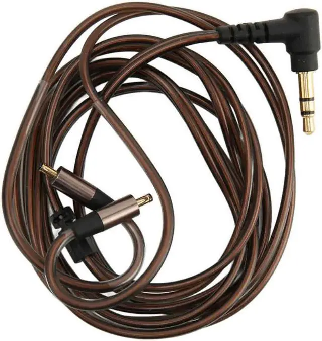 Alt view image 6 of 7 - Aomoproing Replacement Earphone Cable Gold Plated 3.5mm Plug Lossless OFC Earbuds Upgrade Cable Fit for IRock A8