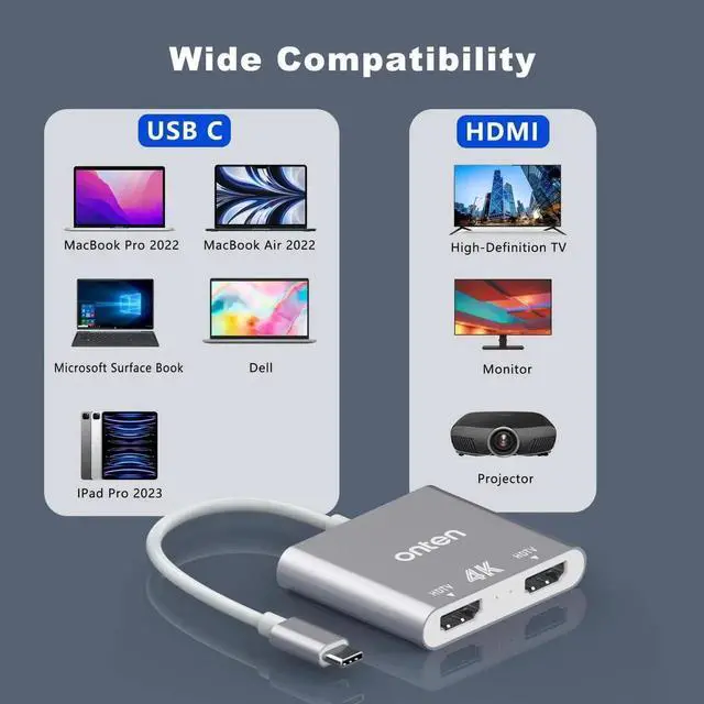 Alt view image 7 of 7 - Aomoproing USB C HUB with 3*USB 3.0 and SD/TF Card Reader.USB C to USB A Multi-Function Adapter