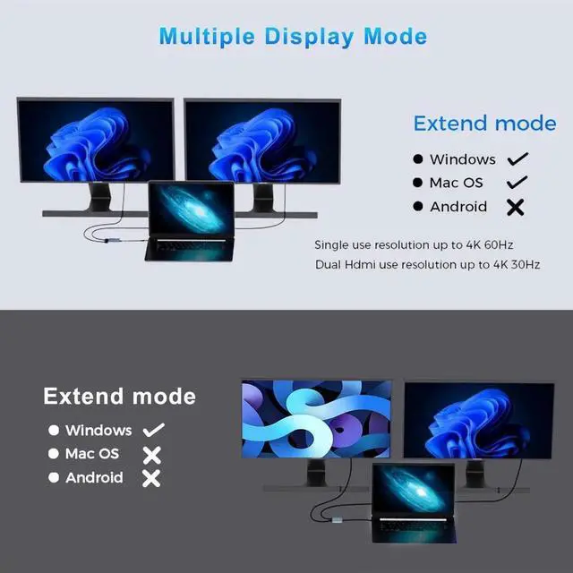 Alt view image 3 of 7 - Aomoproing USB C HUB with 3*USB 3.0 and SD/TF Card Reader.USB C to USB A Multi-Function Adapter