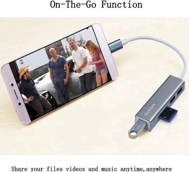 Alt view image 2 of 7 - Aomoproing Onten USB-C Docking Station.Laptop,Monitor Stand with Wireless Charging.VGA,4K HDMI Display,USB 3.0,USB-C. for MacBook Pro m1/m2/Dell/Surface/All-in-one Desktop and More USB-C Devices