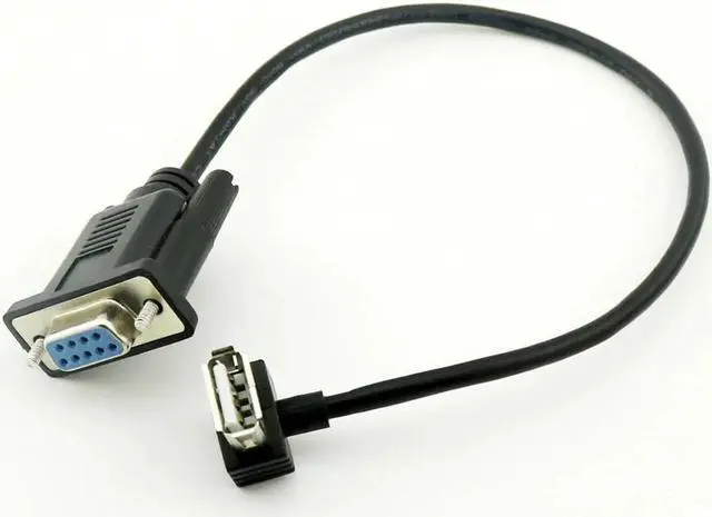 Main image of Aomoproing 1pcs RS232 DB9 Female to USB 2.0 A Female Serial Cable Adapter Converter 8" Inch 25cm