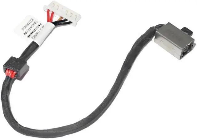 Alt view image 2 of 5 - Aomoproing DC Power Jack Cable Socket Plug Wire Harness Connector Charging Port Replacement for Dell Inspiron 15-5000 5558 5555 5559 Laptop