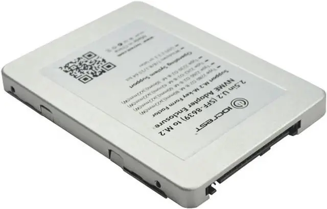 Main image of Aomoproing M.2 Adapter M.2 NVMe SSD to PCI-e U.2 SFF-8639 Adapter PCIe M2 Converter with Enclosure Cable for Desktop Computer Component