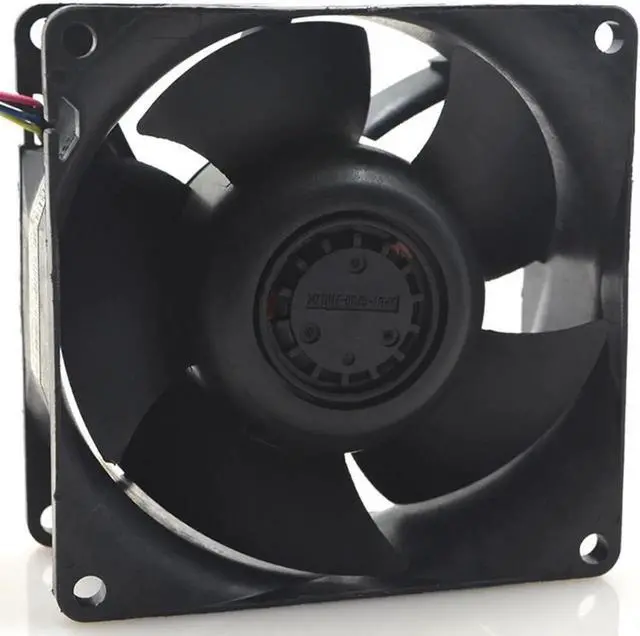 Alt view image 2 of 3 - Aomoproing FOR NIDEC V80E12BGA5-57 12V 1.4A 4-wire 8038 8CM high-speed server cooling fan