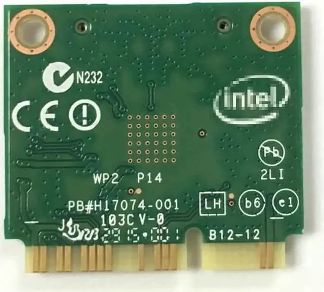 Alt view image 2 of 3 - Aomoproing Dual band Wireless N 7260HMWAN 7260 7260hmw an Wifi Bluetooth 4.0 Card for Intel miniPCI-E 300Mbps wifi 2.4G/5G