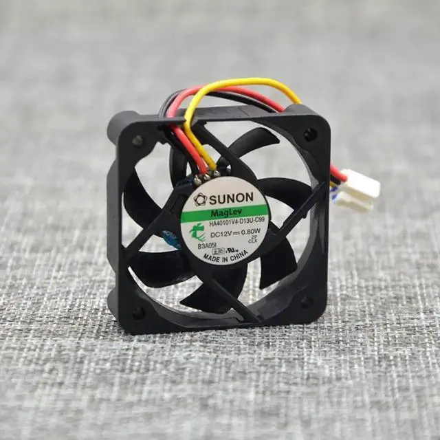 Alt view image 3 of 3 - Aomoproing Jianjun FOR SUNON HA40101V4-D13U-C99 12V 0.80W 4CM 4010 ultra-quiet fan