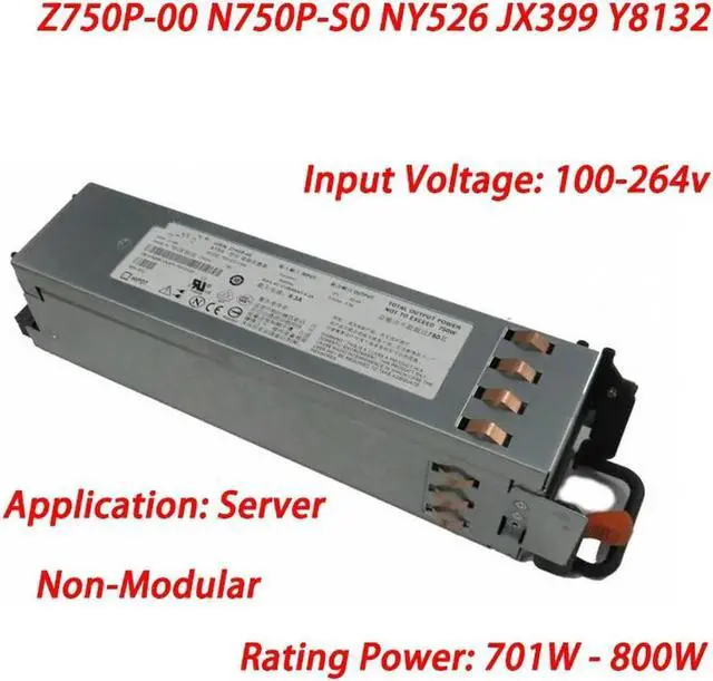 Main image of Aomoproing Hot Swap 750W PSU For Server PE2950 Redundant Server Power Supply Z750P-00 N750P-S0 NY526 JX399 Y8132 750 Watt Power Supply