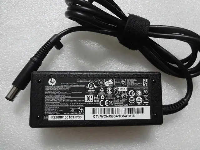 Alt view image 4 of 5 - Aomoproing Genuine 65W 19.5V 3.33A for HP ProDesk 600 G1 TPC-F064-DM AC adapter charger