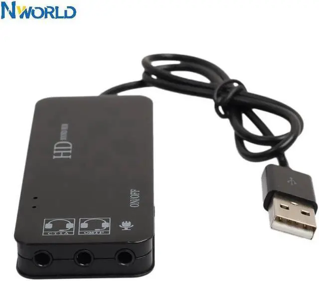 Main image of Aomoproing Free USB Sound Card Computer External Sound Card Module CM108 Chip DAC Decoder Board for Computer Laptop