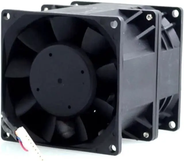 Alt view image 3 of 3 - Aomoproing car electric turbocharger boost 80mm dual-motor force strong 13V 5.88A GFB0812DHU 80 * 80 mm