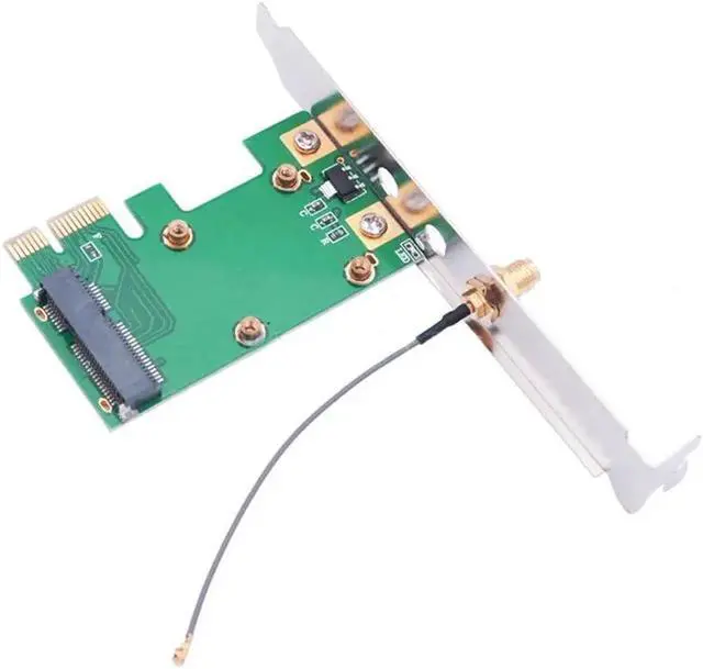 Alt view image 5 of 5 - Aomoproing PCI-E to Desktops PCI-E Card Adapter Wireless Networks Card PCIE PC Laptop Wireless Networks Card Adapter Card H-best