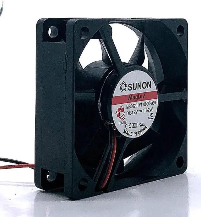 Main image of Aomoproing 60mm Mute Cooling Fans for Sunon MB60201V1-000C-A99 6020 60X60X20mm DC 12V 1.62W Magnetic for Humidifier Testing Instrument Fans