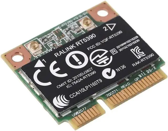 Alt view image 5 of 6 - Aomoproing RT5390 Half Mini PCIe Wlan Wireless Card SPS 670691-001 for H-P436 CQ45 G4 4340S 4445s SPS 691415-001 Dropship