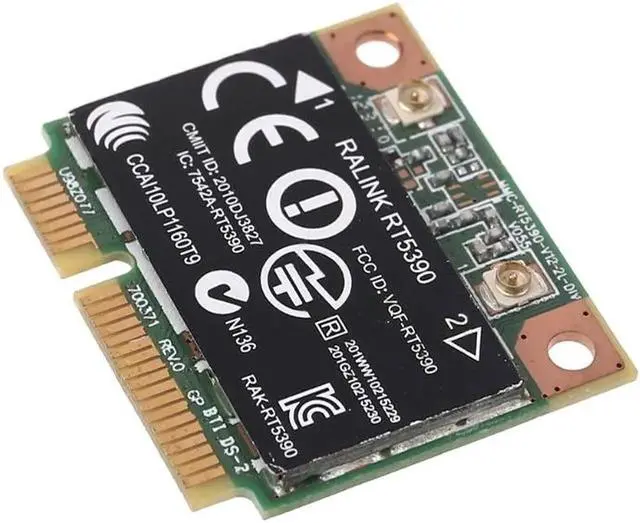 Alt view image 6 of 6 - Aomoproing RT5390 Half Mini PCIe Wlan Wireless Card SPS 670691-001 for H-P436 CQ45 G4 4340S 4445s SPS 691415-001 Dropship