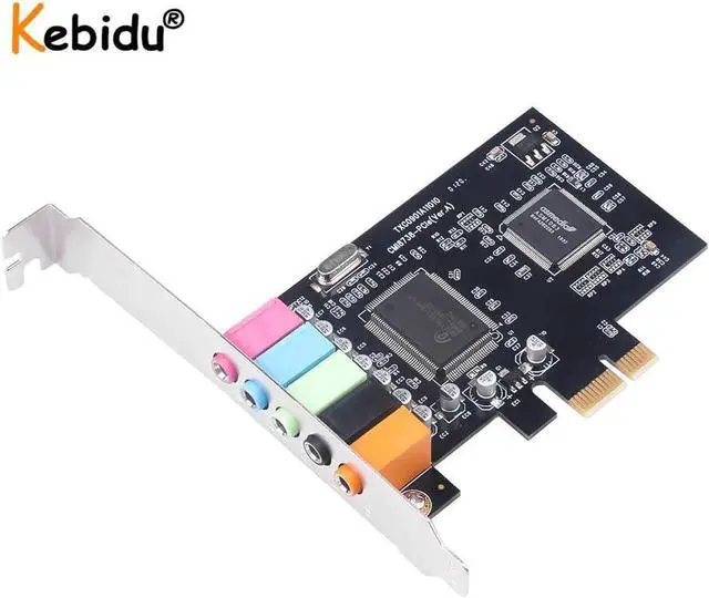 Alt view image 5 of 5 - Aomoproing 5.1CH PCI Sound Card CMI8738 Chipset Audio Digital Sound Card Desktop Pci Sound Card 5.1 Channel