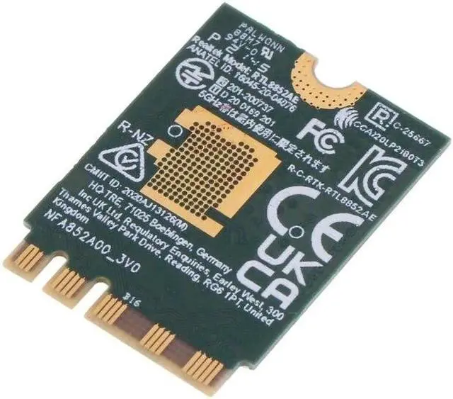 Alt view image 4 of 6 - Aomoproing RTL8852AE Wi-Fi 6 Combo Card 802.11ax .2 5G Wifi Wireless Wlan Card BT 5.2 Dropship