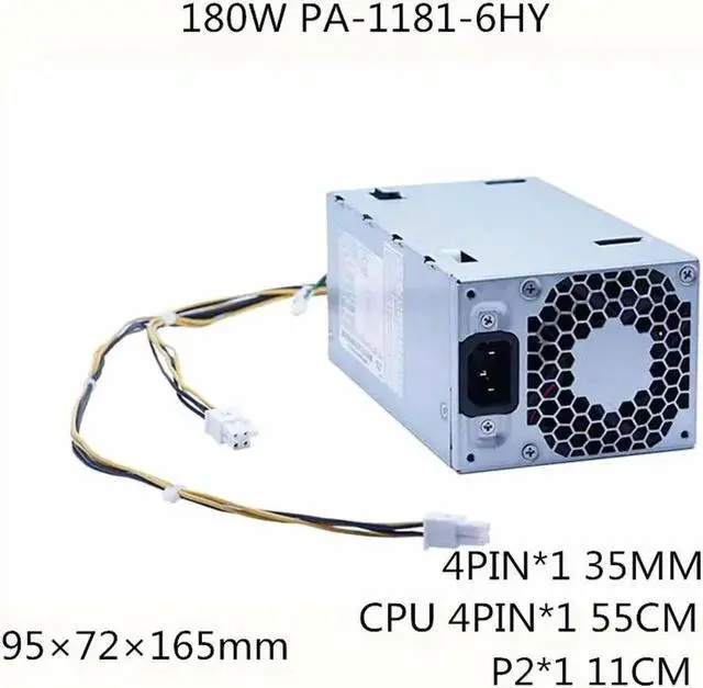 Main image of Aomoproing 180W Server Power Supply 180W PSU 800 G3 SFF 180W Power Supply PSU PA-1181-6HY 901771-003 001 280 Pro G3 MT D16-180P1B PCH023
