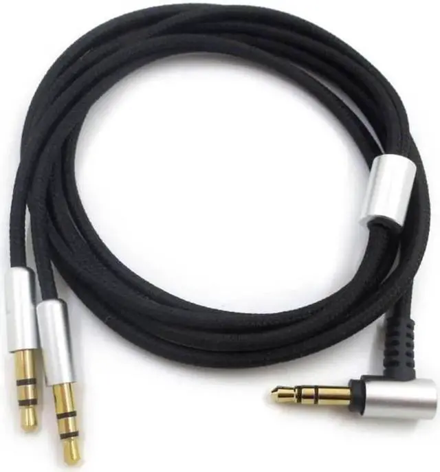 Main image of Aomoproing Replacement Gold Plating Aux Cable Cord for D-enon AH-D7100 7200 D600 D9200 5200 Headphone(for B)