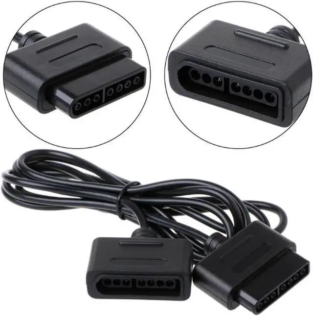 Alt view image 4 of 4 - Aomoproing For SNES Extension Cable Game Game Controller Comaptible with SNES Handle Cord