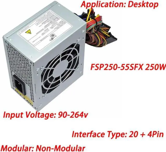Main image of Aomoproing 250W ATX Power Supply 250W PC PSU SFX Power Supply FSP250-55SFX For Living Room HTPC Cashier Desktop Small Chassis One Machine