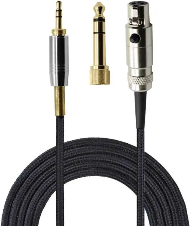 Alt view image 4 of 4 - Aomoproing 6.3/3.5mm Jack Headphone Cable Line Cord for AKG Q701 K702 K267 K712 K141 K171 K181 K240 K271S K271MKII K271