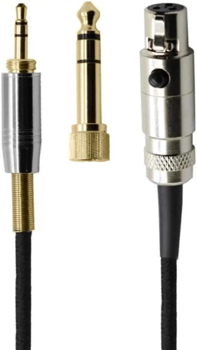 Alt view image 2 of 4 - Aomoproing 6.3/3.5mm Jack Headphone Cable Line Cord for AKG Q701 K702 K267 K712 K141 K171 K181 K240 K271S K271MKII K271