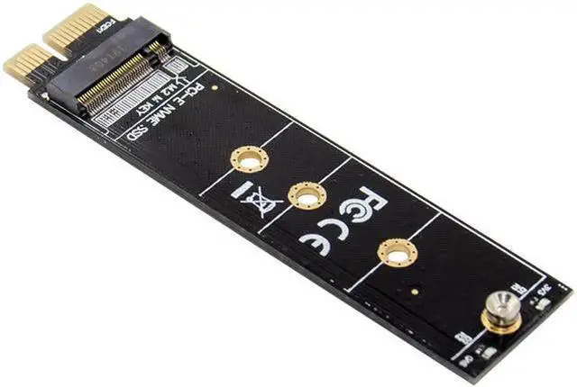 Alt view image 4 of 4 - Aomoproing Carte adaptateur NVME pour Samsung 960EVO, M.2 SSD à PCI-E3.0, 1x Extension à grande vitesse, adaptateur de clé M NGFF