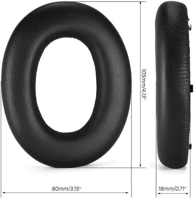 Alt view image 4 of 6 - Aomoproing Headset Ear Pads Sleeves for Bowers Px7 Headphone Earpads Noise Cancelling Earmuff Easy to Install Accessory