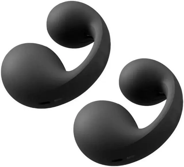 Main image of Aomoproing 1 Pair Earbud Ear Caps Protective Cover Eartips Ear Buds Cups for Ambie AM-TW01(small) (Black)