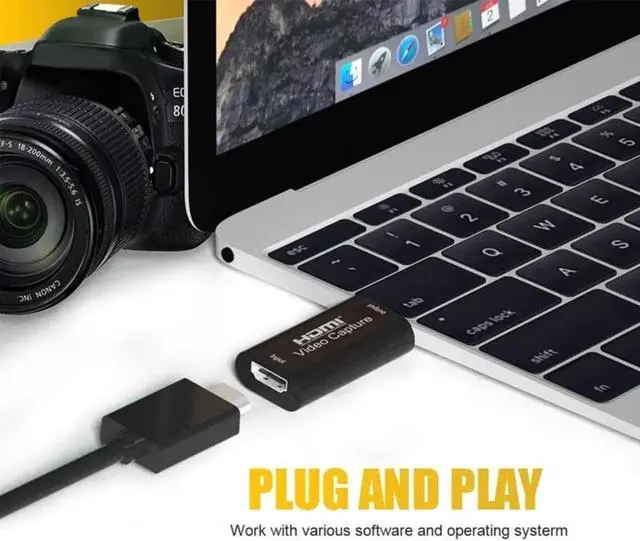 Alt view image 2 of 3 - Aomoproing 1080P Video Capture Card USB 2.0 HDMI Video Grabber Box for PS4 Game DVD Camcorder Camera Record placa de video Live Streaming