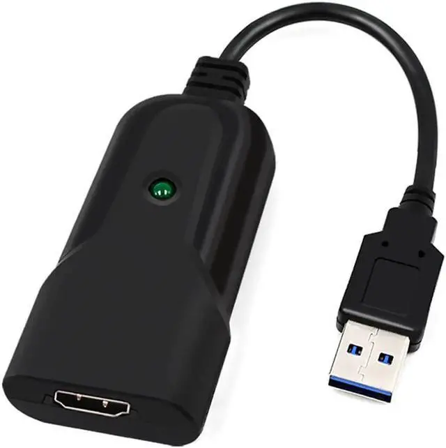 Alt view image 2 of 7 - Aomoproing Capture Card HD to USB Game Capture Card Device Recorder Support HD Video 1080P Video Capture Card for TV PC PS4 Game