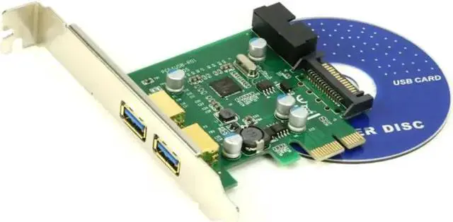 Alt view image 5 of 5 - USB3.0 PCI Express Card PCI-E to USB3.0 Converter Adapter with 20Pin Connector