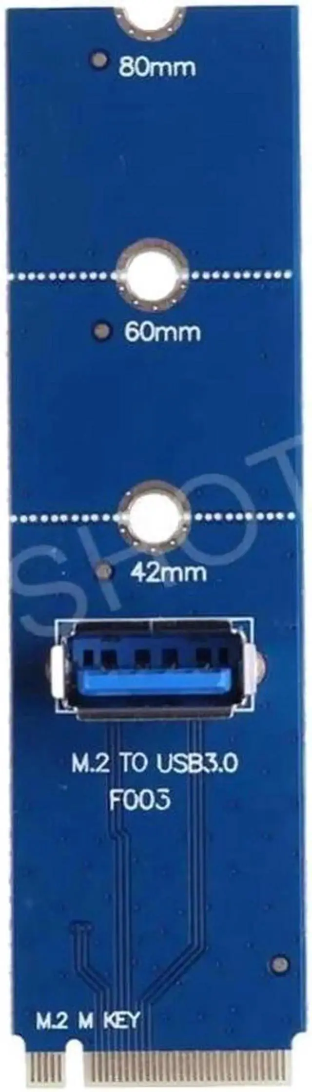 Alt view image 3 of 4 - Aomoproing NGFF M.2 to USB 3.0 PCI-E Graphics Card Adapter Converter High-Speed USB 3.0 Expansion for PCI-E GPUs, Compatible with Desktop PCs, Stable Data Transmission for External Peripherals/Storage