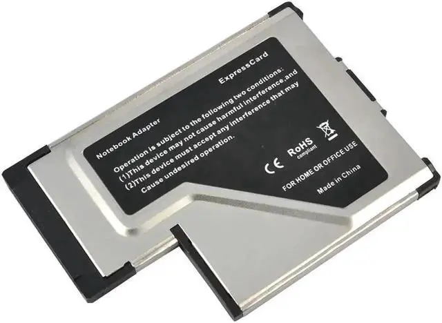 Alt view image 4 of 6 - USB 3.0 PCI Express Card Adapter 5Gbps Dual 3 Ports 54mm Slot PCMCIA USB3.0 HUB Inside Converter For Laptop Notebook