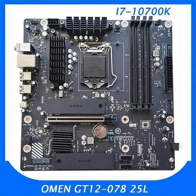 Main image of Tested Desktop Motherboard for OMEN GT12-078 25L Compatible with L96320-001, L96320-601, L76530-001, LGA 1200 Z490 Chipset (Pre-Shipped Tested)